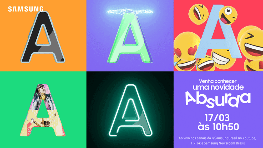 Convite para o evento dos novos Galaxy A (Imagem: divulgação/Samsung)