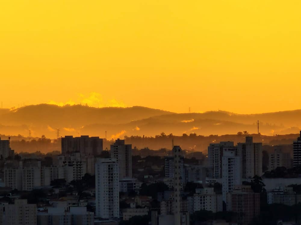 Foto tirada com zoom digital de 30x do S22 Ultra 