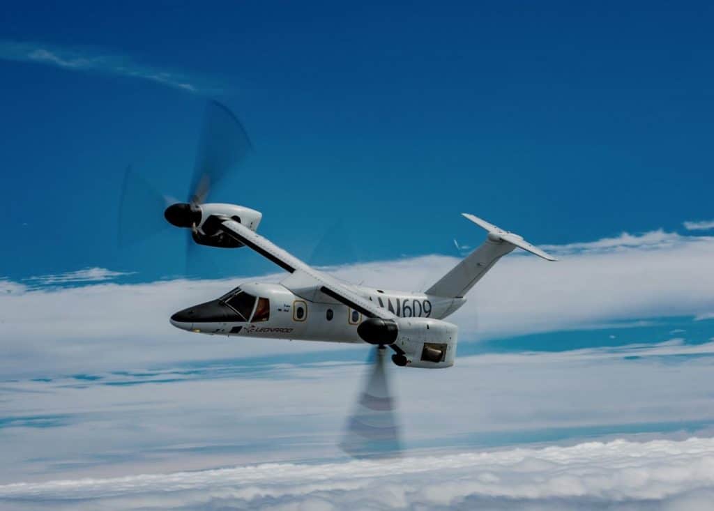 Aeronave civil tiltrotor da Leonardo