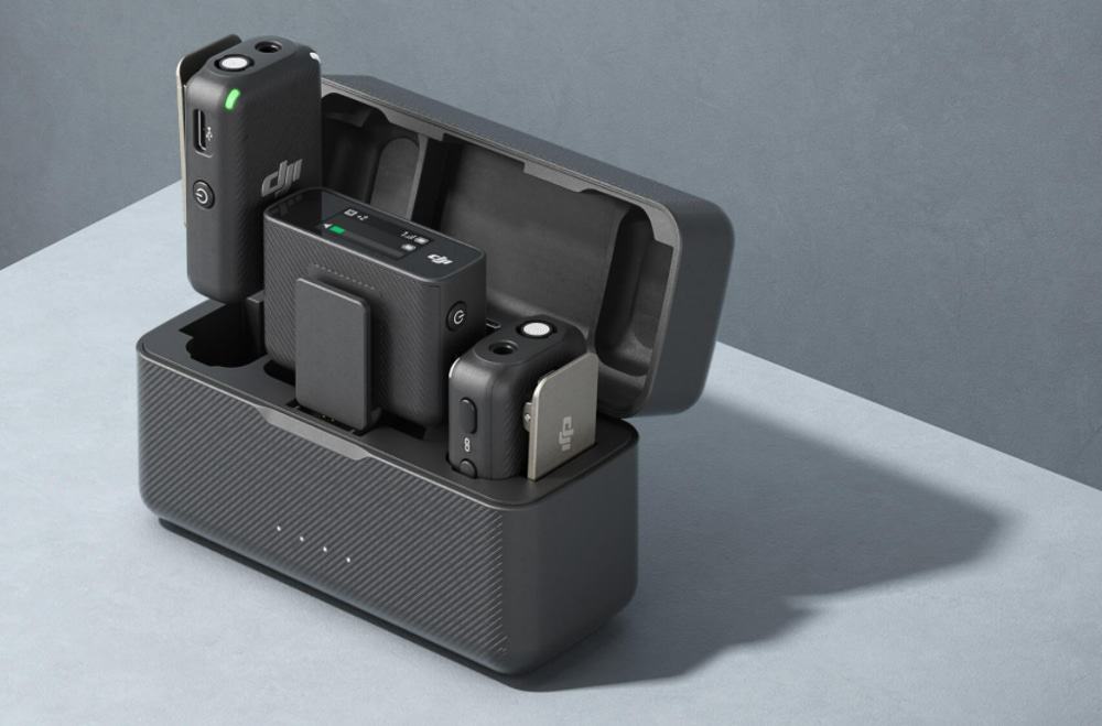 Case do DJI Mic tem bateria para até 15 horas de uso