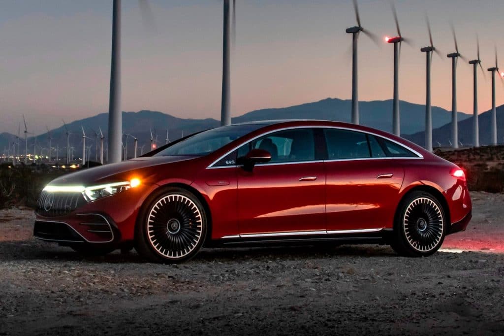 Sedã elétrico Mercedes-Benz EQS