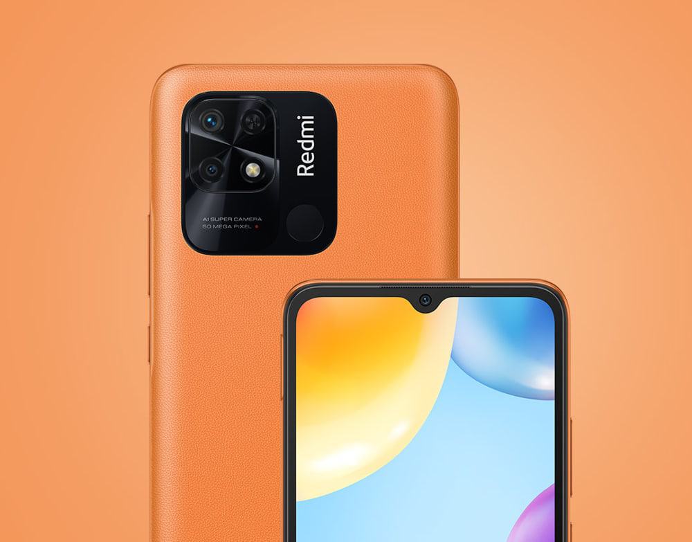 Redmi 10 Power chama a atenção pela cor laranja 