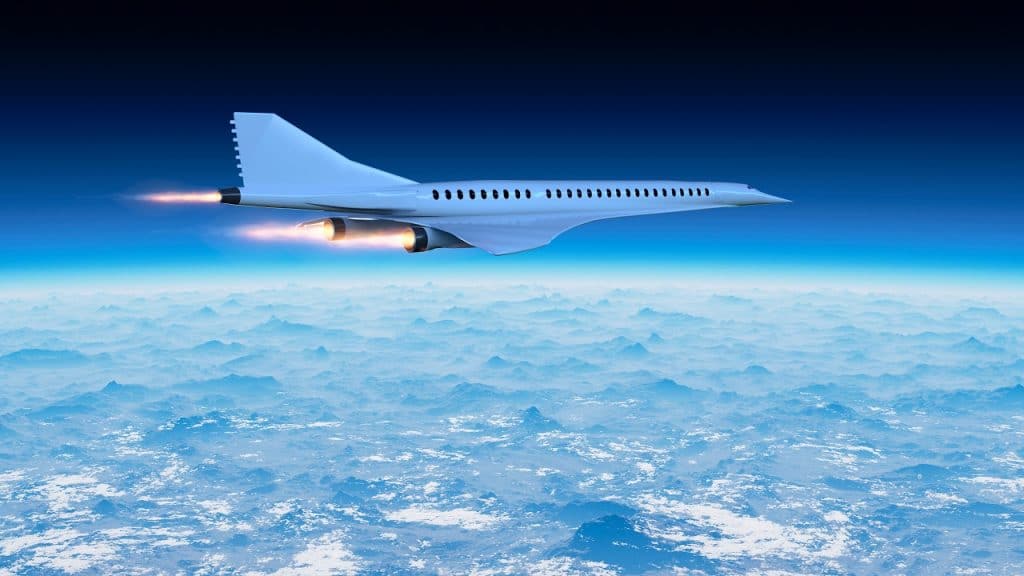 Imagem ilustrativa para avião supersônico da Venus Aerospace