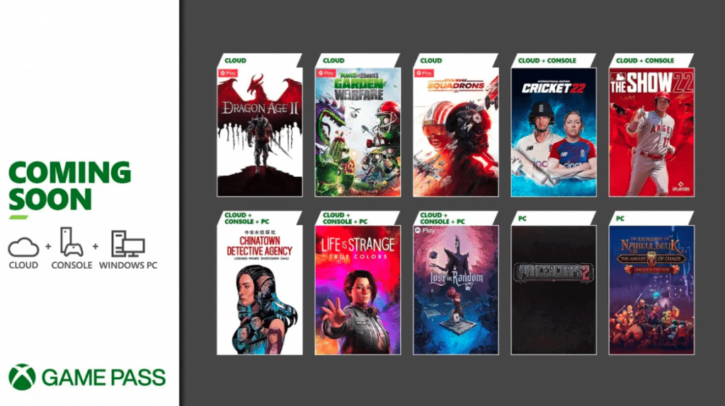 xbox game pass abril