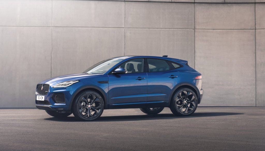 SUV da jaguar de lado