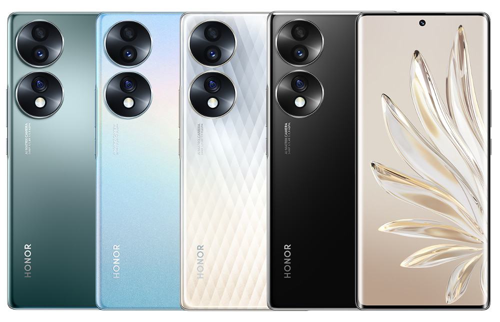 Cores do Honor 70