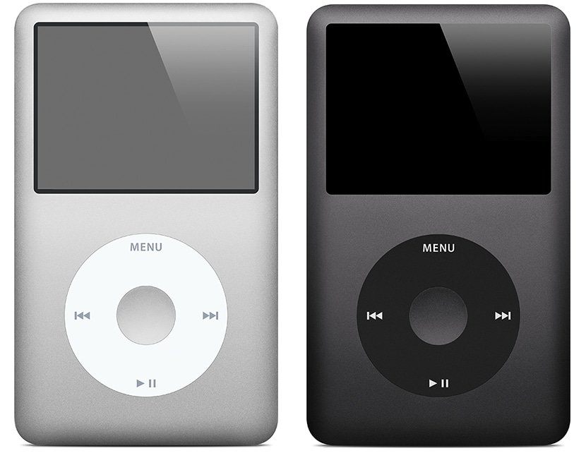 iPod classic de 160 GB lançado em 2009 foi o último com clickwheel