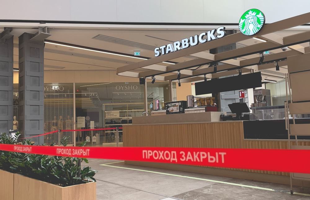 Starbucks; Rússia.