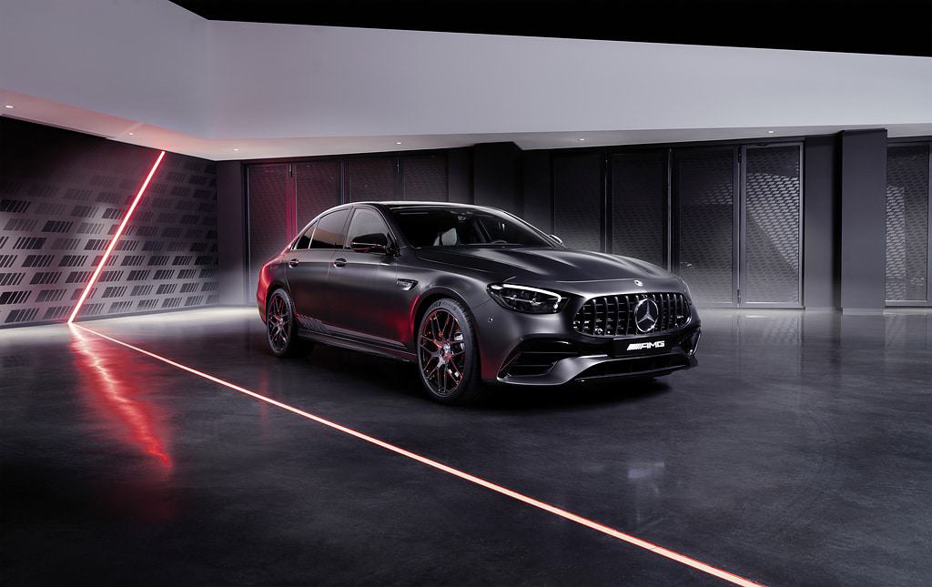 Sedan da AMG em perfil