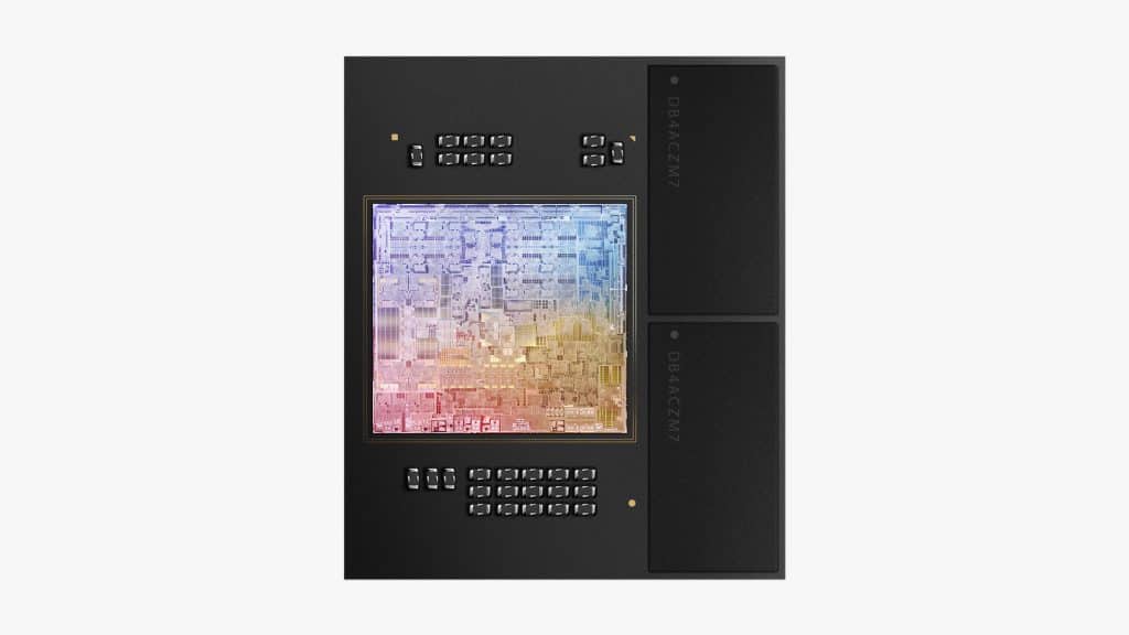 Chip Apple M2 (Imagem: divulgação/Apple)