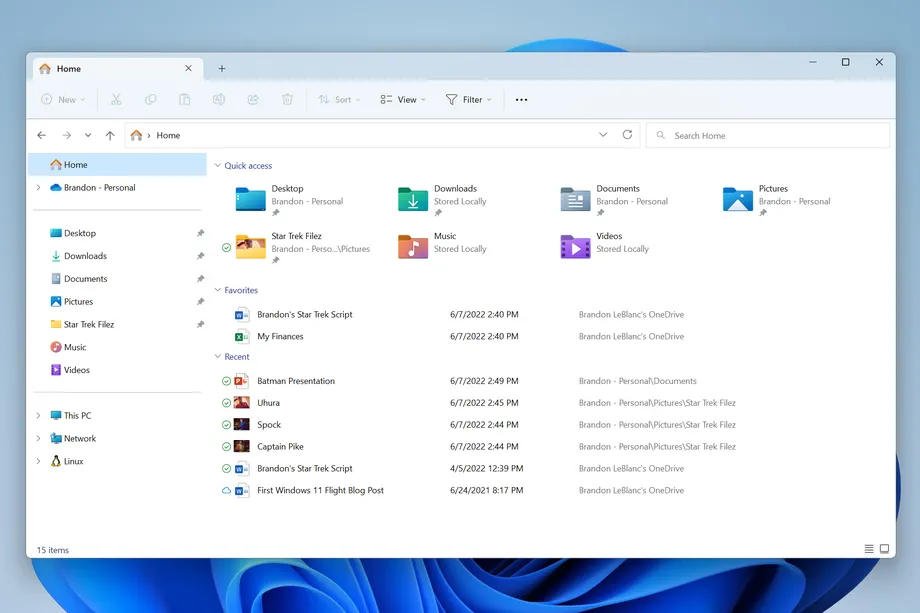 Na nova versão do Explorador de Arquivos, Microsoft permitirá que a navegação seja feita por abas, simplificando o acesso a pastas e documentos importantes