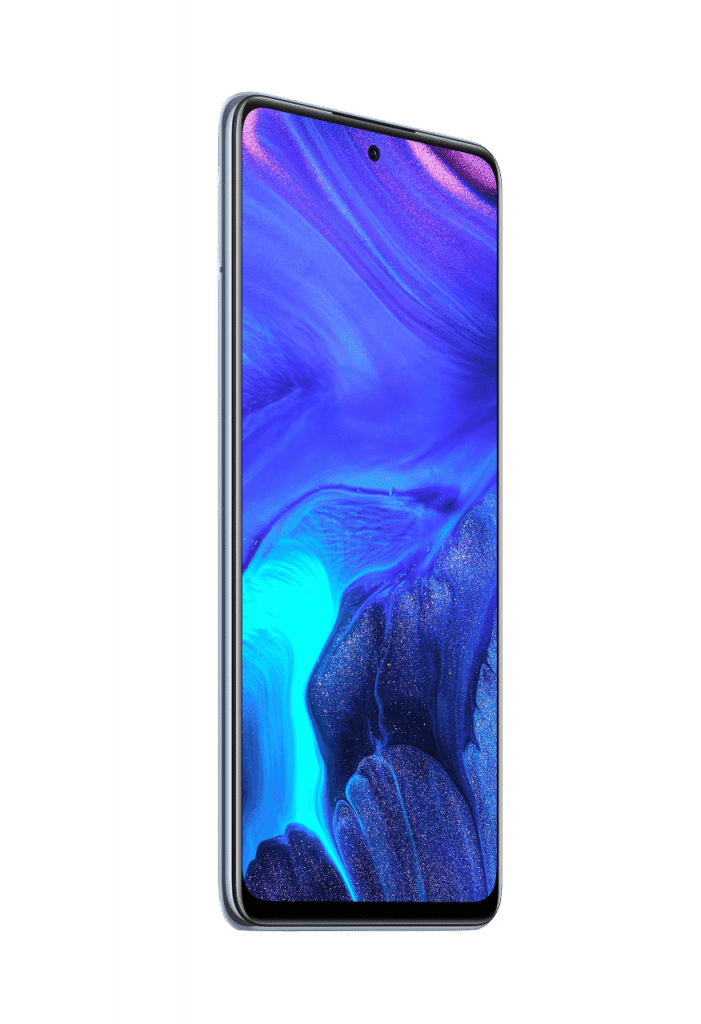 legenda foto:  Infinix NOTE 10 Pro, com 6,95’’ de tela e 90 Hz - foto/ divulgação Positivo Tecnologia