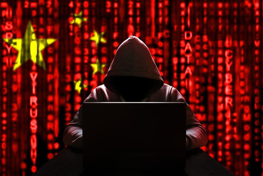 Imagem-conceito relativa a hackers da China