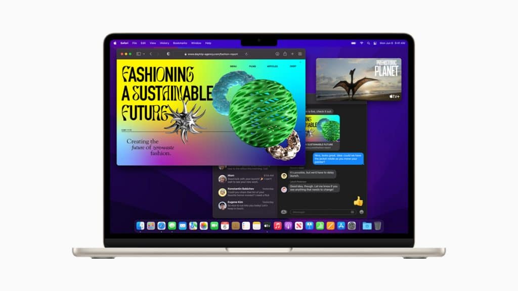 Novo MacBook Air é muito fino e leve