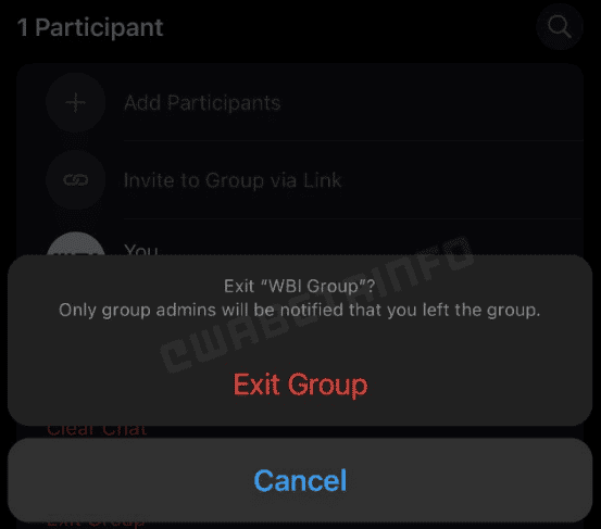 novo recurso do whatsApp