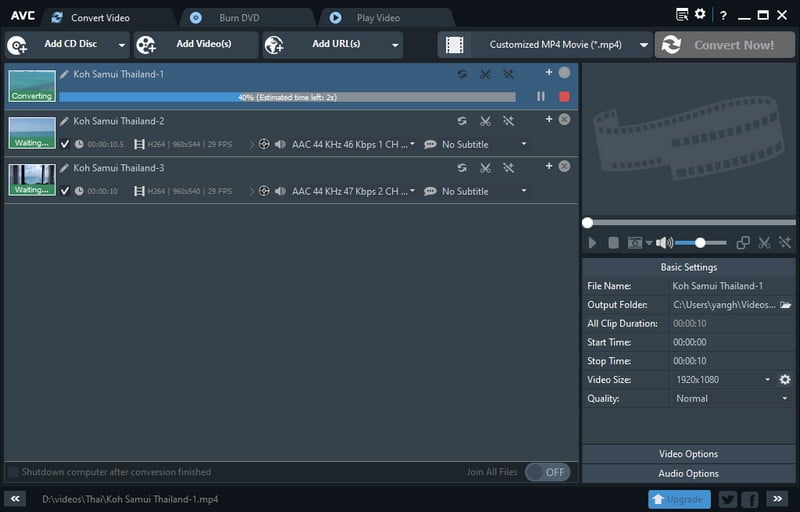 Como converter vídeo