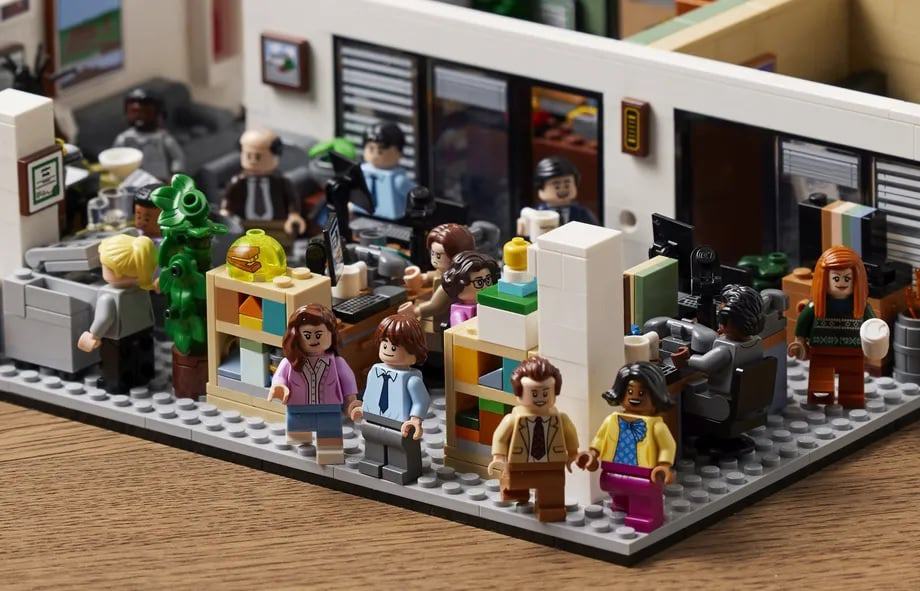 Conjunto da Lego inspirado em ‘The Office’