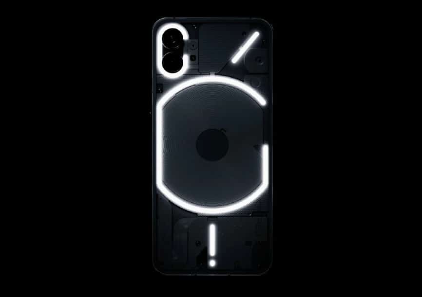 Interface Glyph tem 900 luzes LED