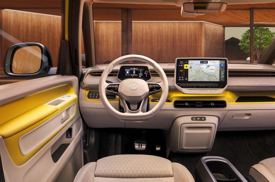 O ID Buzz é a versão elétrica da Kombi criada pela Volkswagen.
