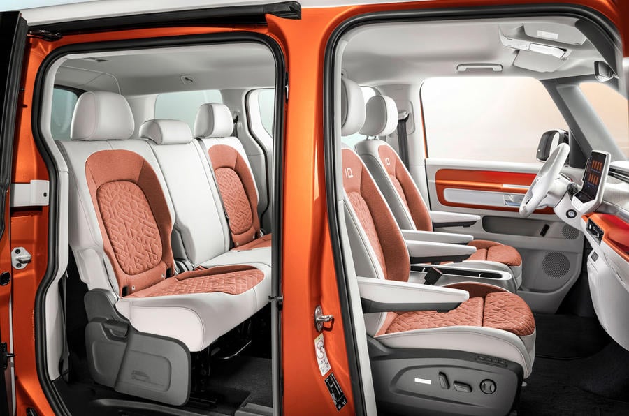 O ID Buzz é a versão elétrica da Kombi criada pela Volkswagen.
