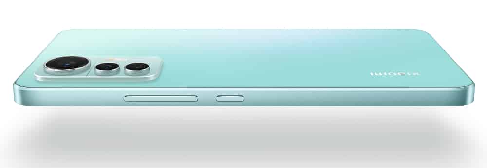 Traseira do Xiaomi 12 Lite