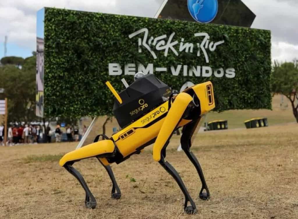 Cão-robô do Rock in Rio