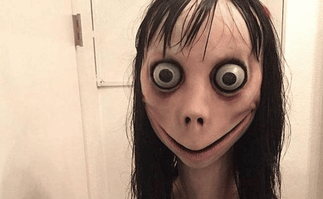 Personagem do desafio da Momo