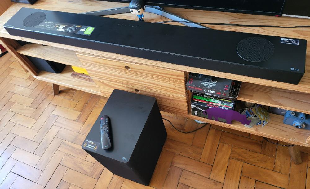 Soundbar LG SP9A tem Dolby Atmos 5.1