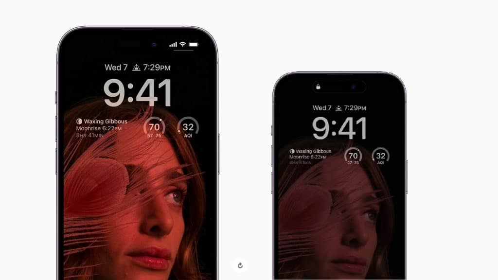 Display Always-On do iPhone 14 Pro (Imagem: Divulgação/ Apple)