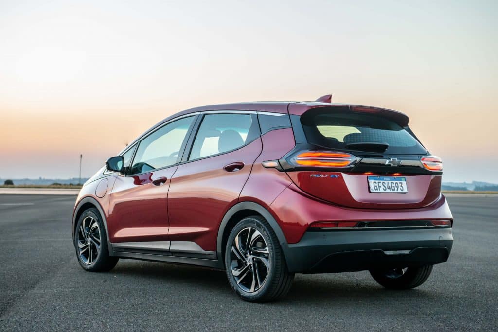 Novo Bolt EV 2022 (Imagem: divulgação/Chevrolet)
