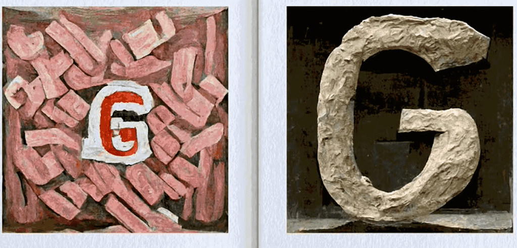Como seria um alfabeto desenhado por artistas como Basquiat, Matisse e Picasso