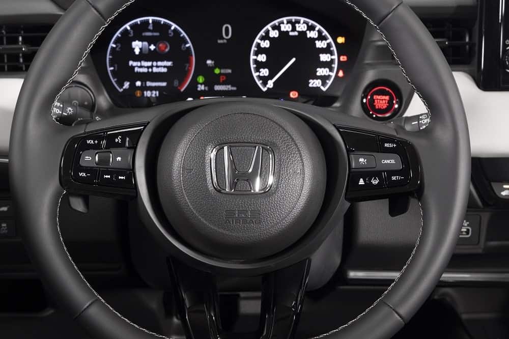Volante do Honda HR-V Touring (Imagem: Divulgação/ Honda)