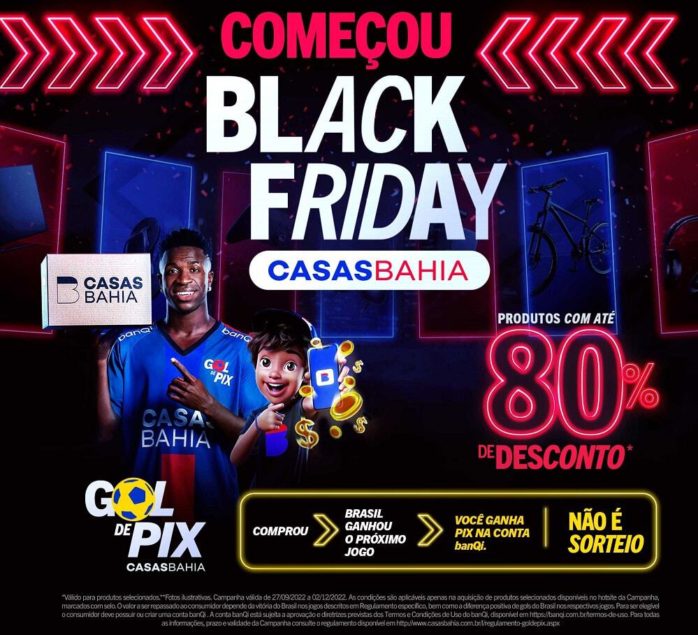 Black Friday na Casas Bahia