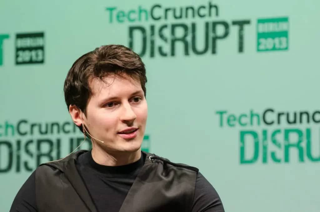 Pavel Durov, CEO do Telegram. Imagem: Reprodução/Tech Crunch