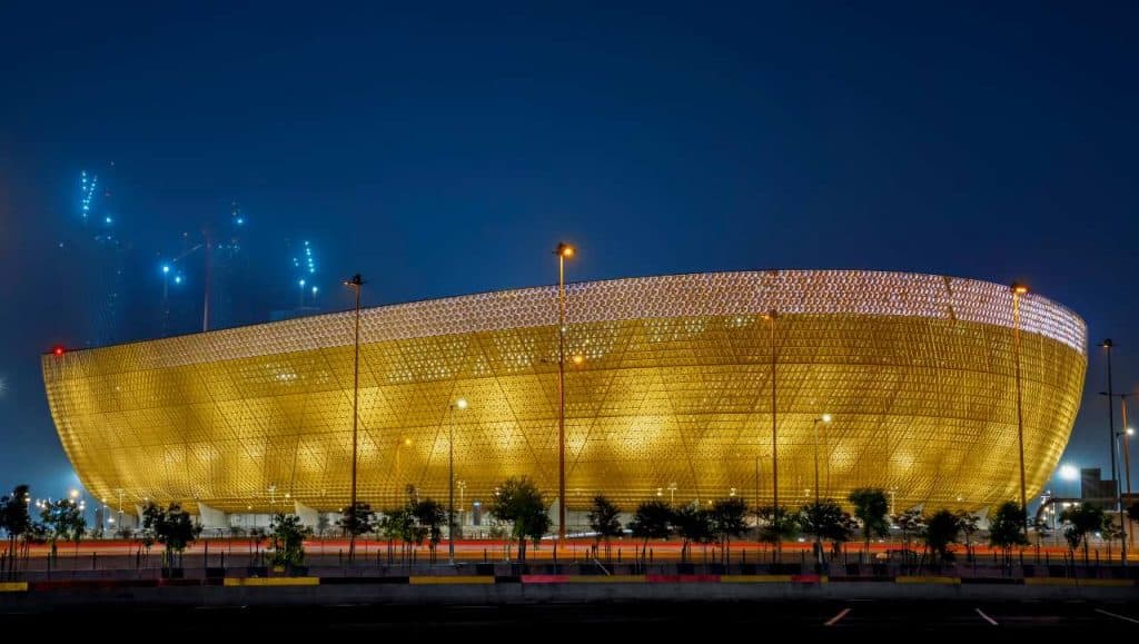 Estádio Lusail, em Doha, no Qatar