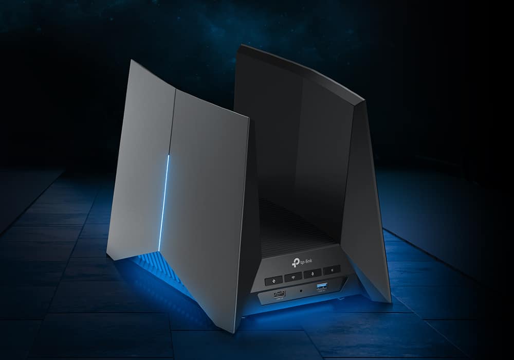 TP-Link também apresentou um roteador Wi-Fi 7 gamer, o Archer GE800