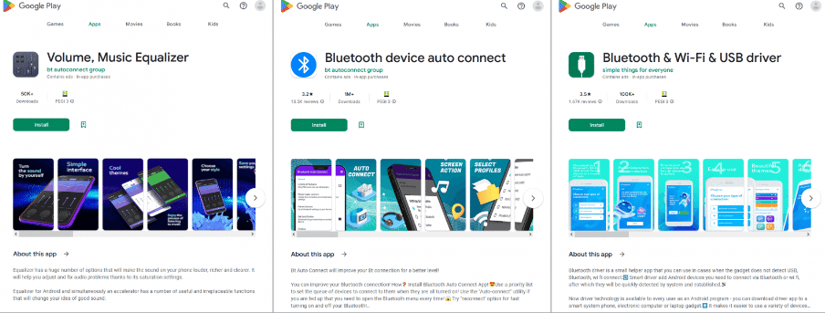 Apps maliciosos