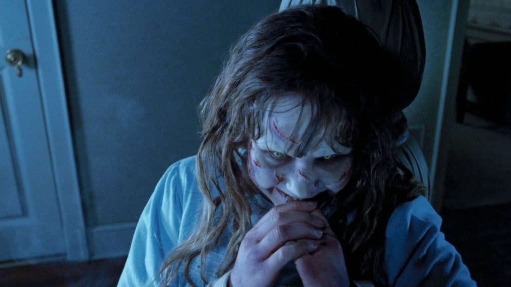 Cena do filme O Exorcista