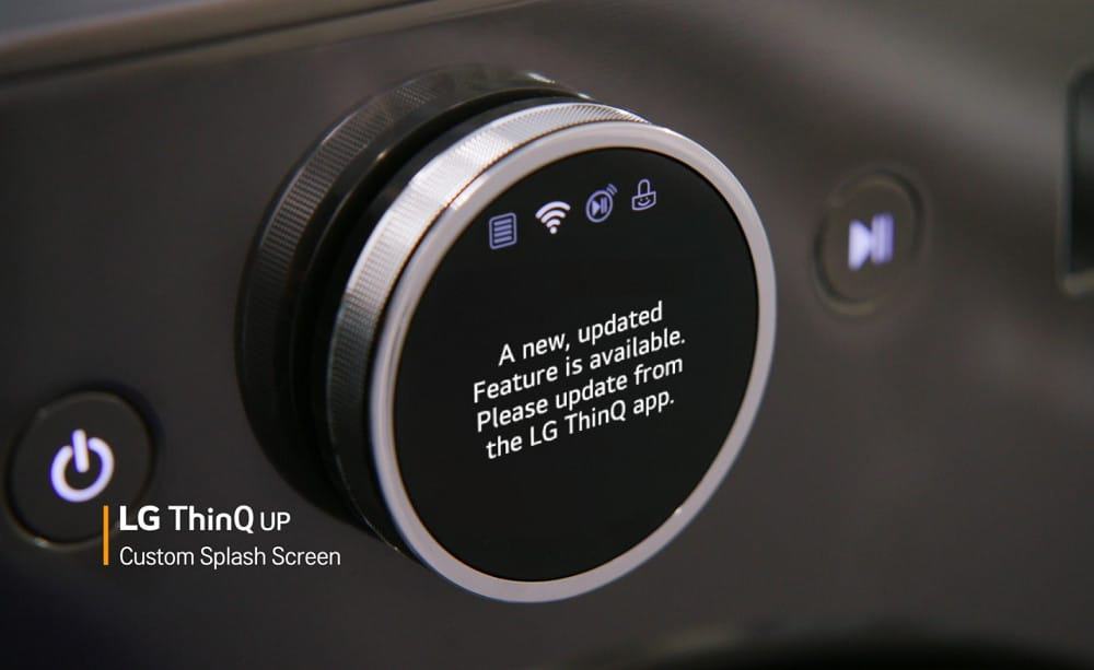 Novidade permitirá atualizar o software dos eletrodomésticos pelo app LG ThinQ