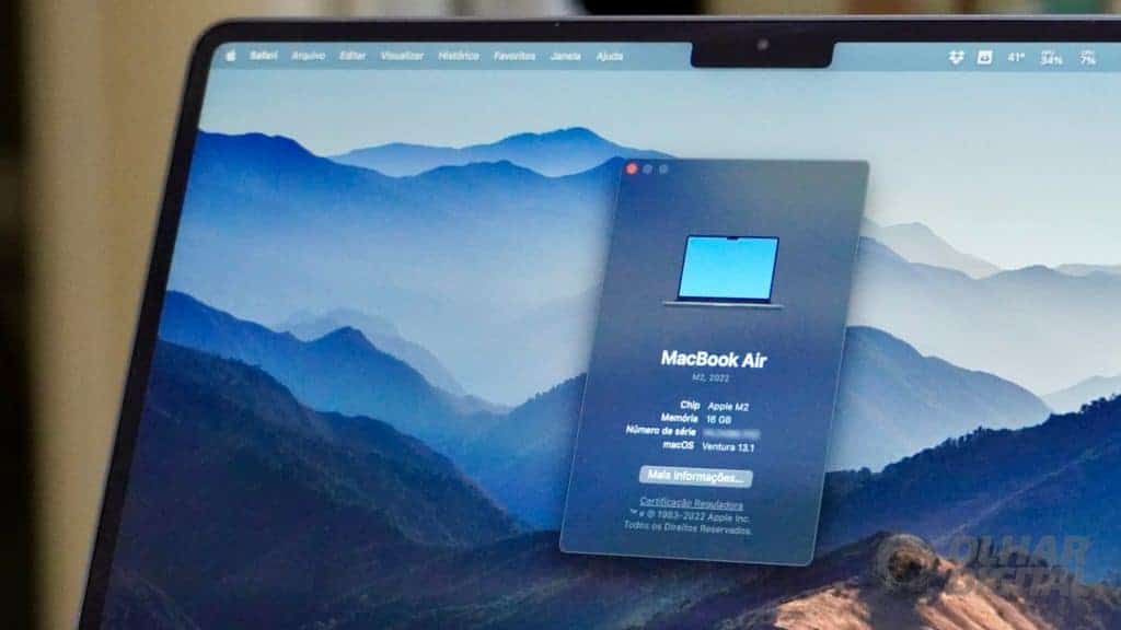 MacBook Air com Apple M2 (Imagem: André Fogaça/Olhar Digital)