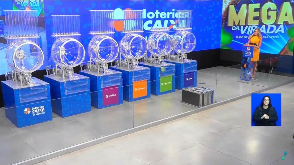 Sorteio das loterias da Caixa pode ser visto na internet