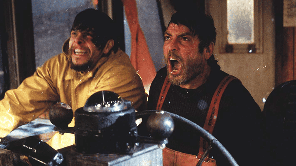 Cena de "Mar em Fúria", dirigido por Wolfgang Petersen
