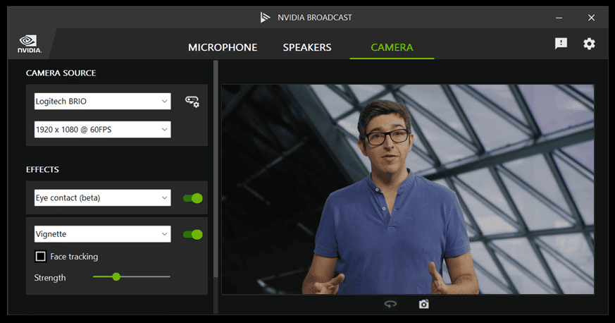 Recursos de espelhamento e captura de tela da atualização Broadcast 1.4