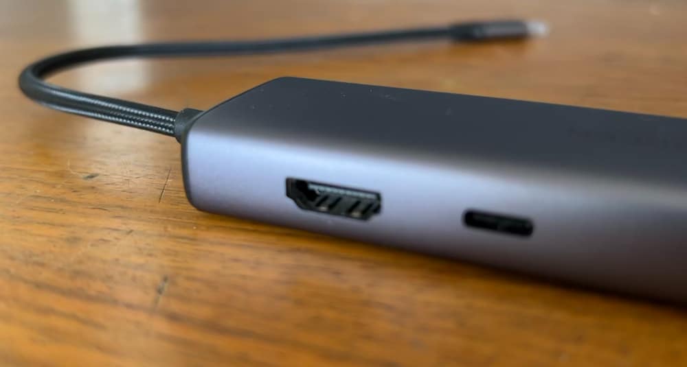 Porta HDMI do hub USB-C da Ugreen tem suporte a resolução 4K e taxa de atualização de 60Hz