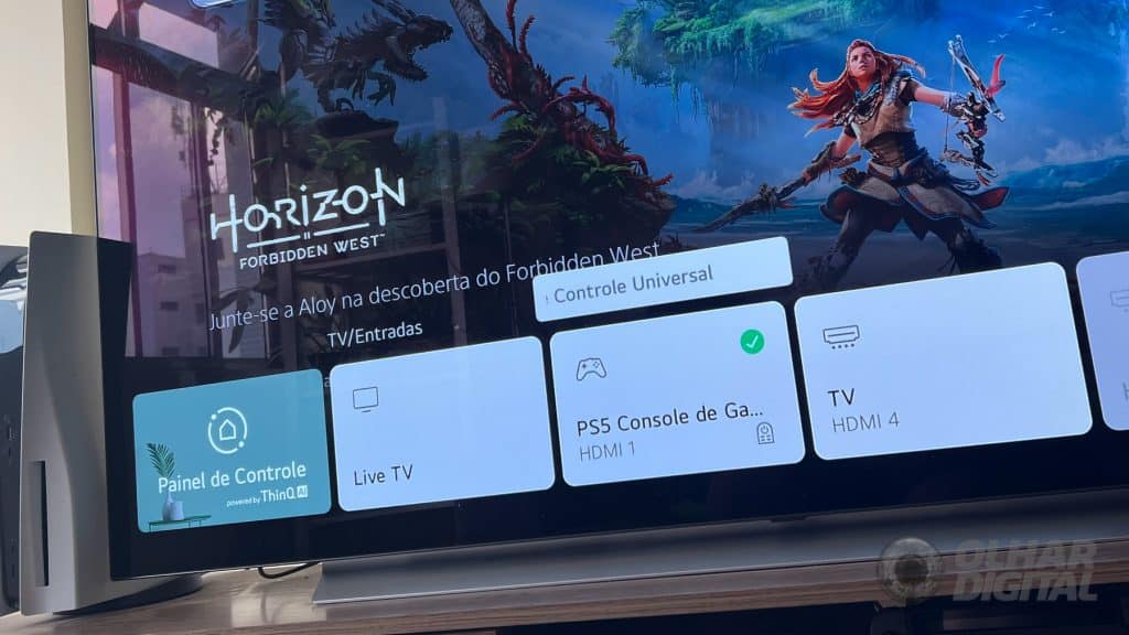 LG C1 OLED TV (Imagem: André Fogaça/Olhar Digital)