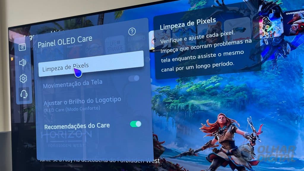LG C1 OLED TV (Imagem: André Fogaça/Olhar Digital)