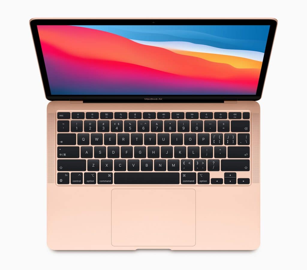 MacBook Air com chip M1 pode rodar Linux (Imagem: divulgação/Apple)