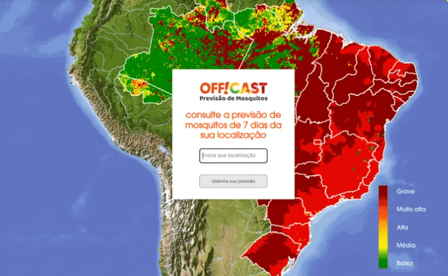 OFF!Cast Previsão de Mosquitos