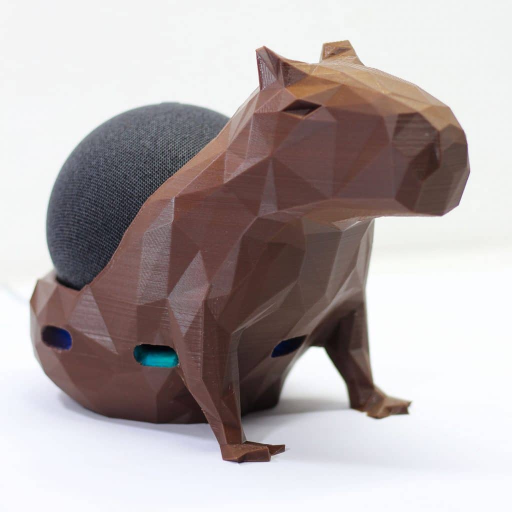 Suporte de capivara para alexa