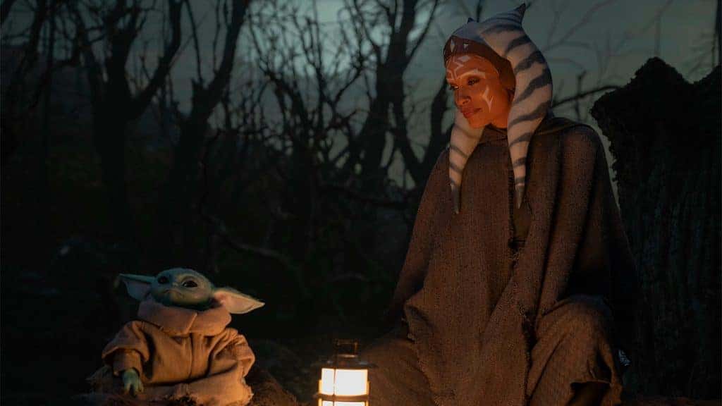 Ahsoka Tano e Baby Yoda